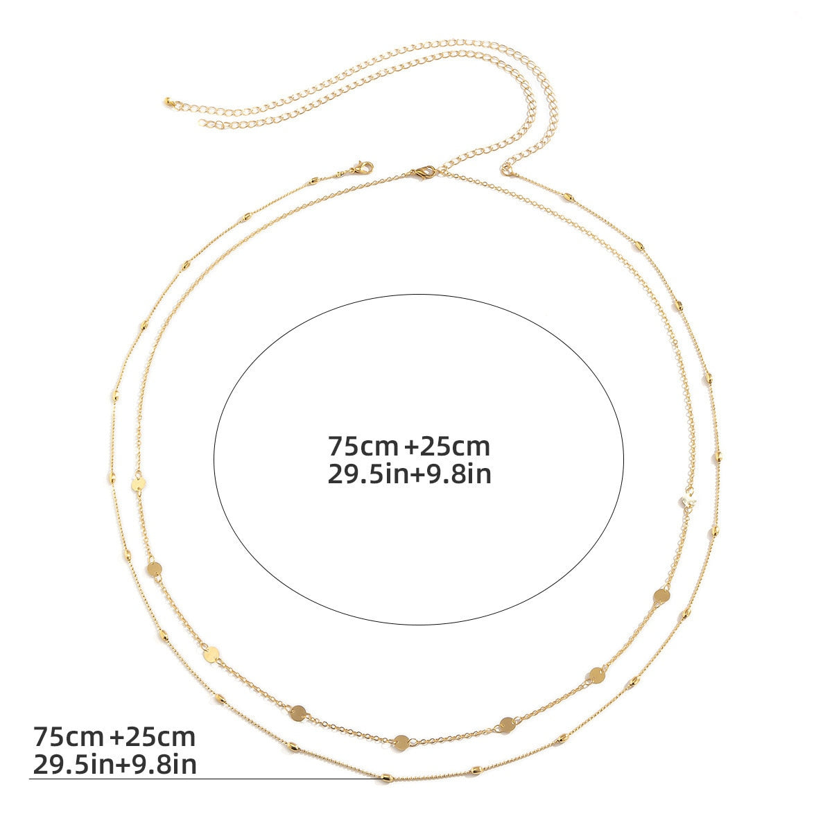 Cadena joya para cintura