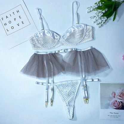 Lencería Bridgerton 3 piezas