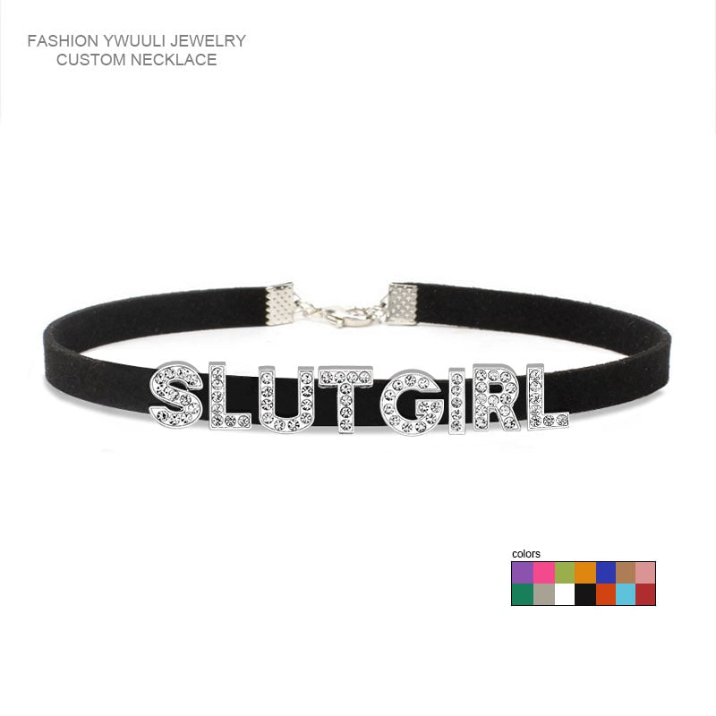 Collar SLUT girl