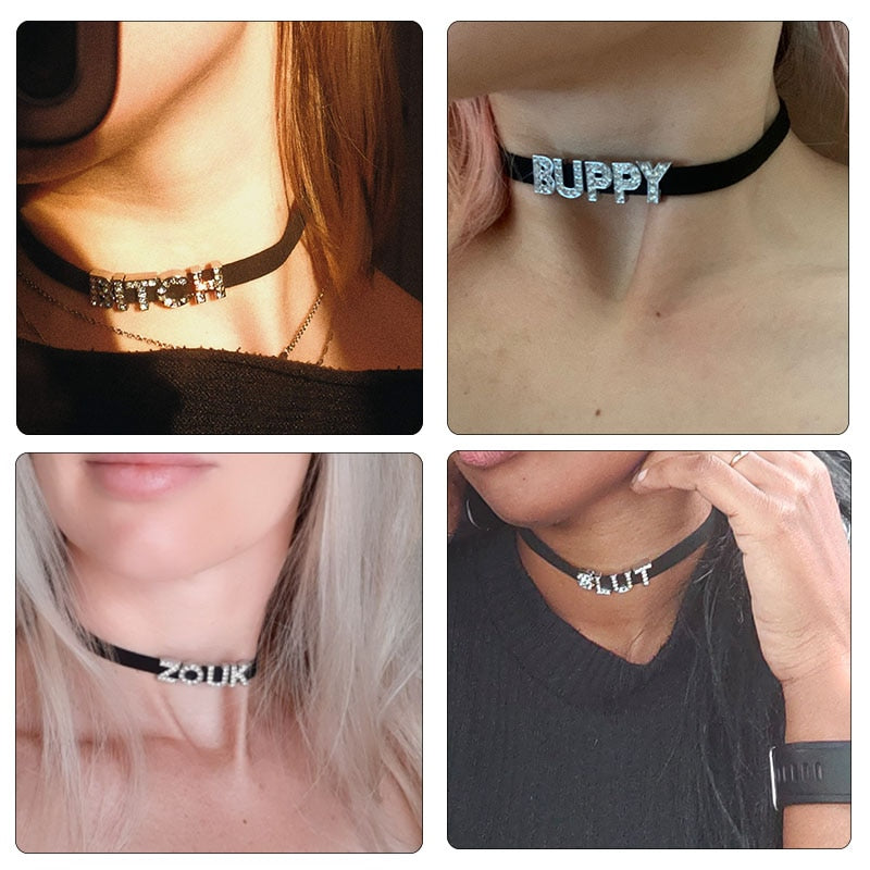 Collar SLUT girl